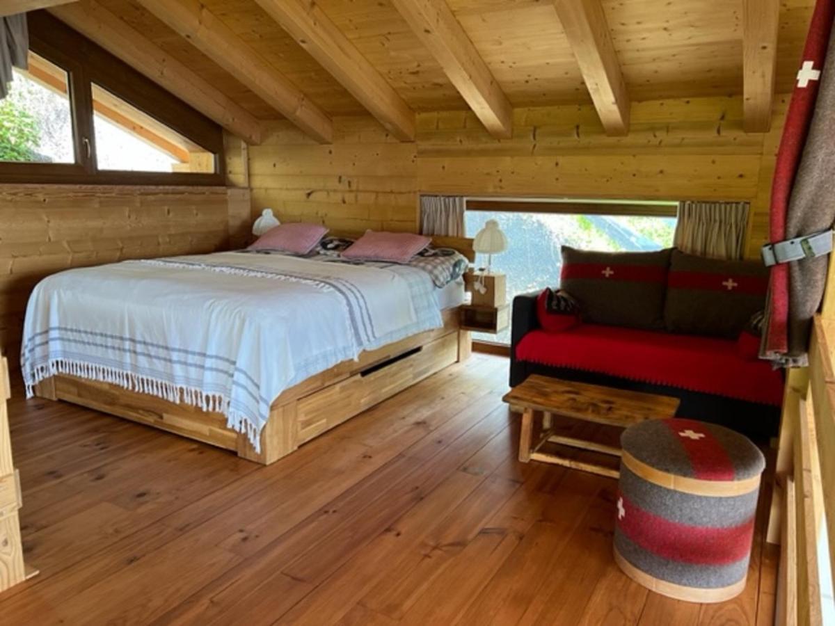 Chalet Lombardie Veysonnaz ภายนอก รูปภาพ
