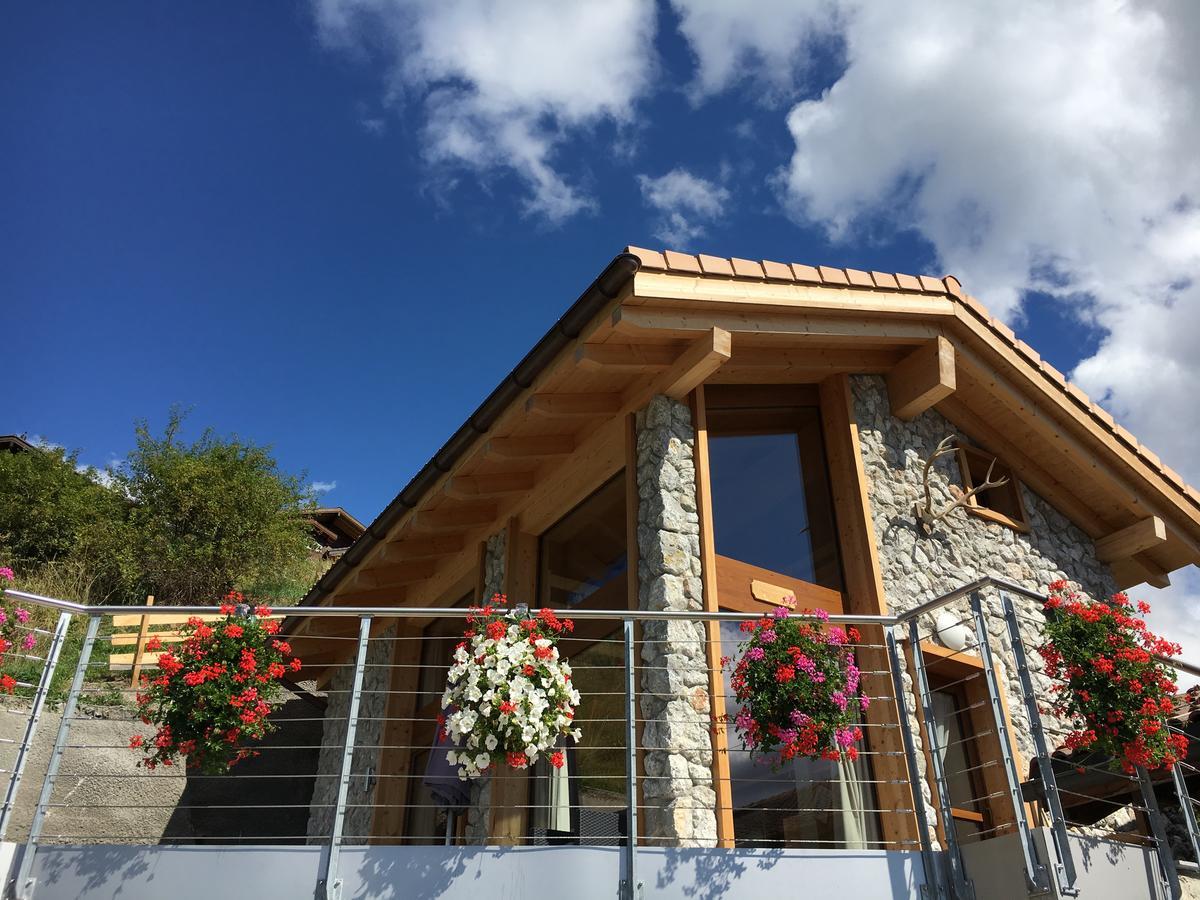 Chalet Lombardie Veysonnaz ภายนอก รูปภาพ